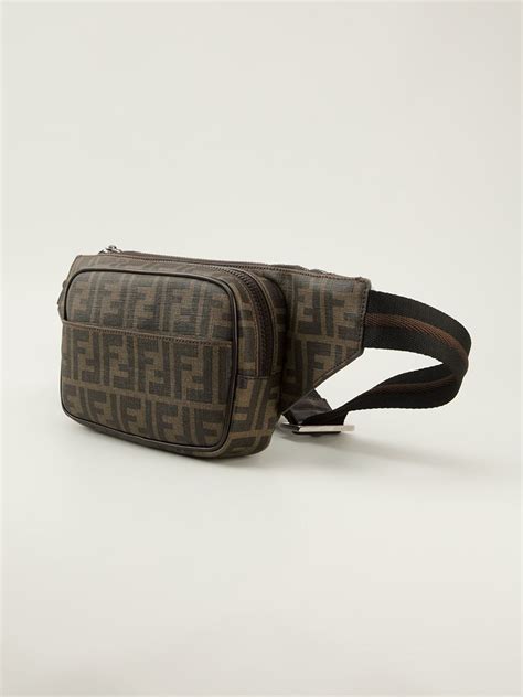 fendi zucca belt bag